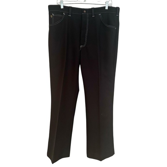 Dickson Jenkins Other - Dickson Jenkins‎ Vintage Western Cowboy High Rise Boot Cut Pants Men's 36" Black